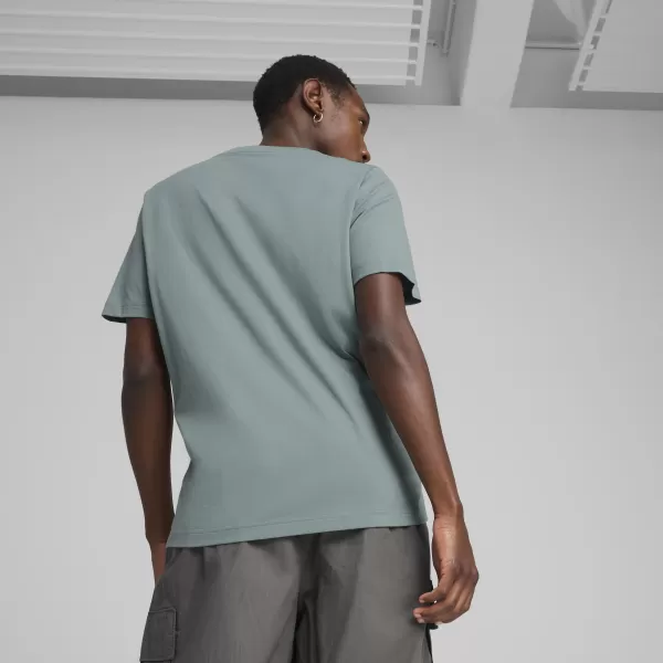  Férfi póló PUMA GRAPHICS BOX TEE 684827_30 ZÖLD HOLD 