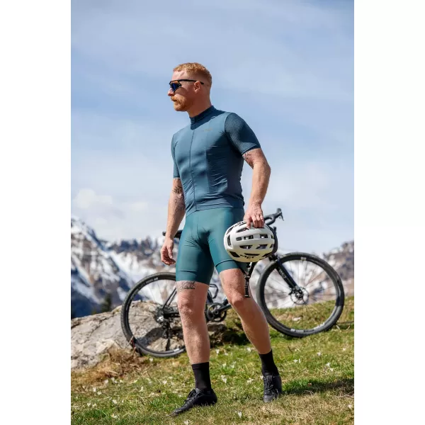  Férfi kerékpáros mez NORDBLANC WONDERMENT NBSMF8215 ZÖLD 