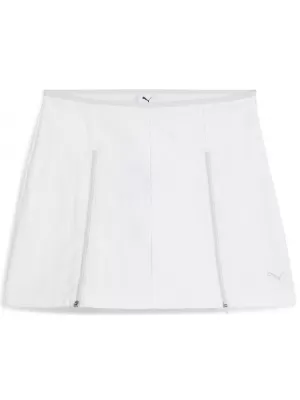Női szoknya PUMA DARE TO ZIP-OFF SKIRT 629830_02 PUMA FEHÉR