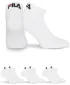 Zokni FILA QUARTER 3-PACK F9300 WHITE