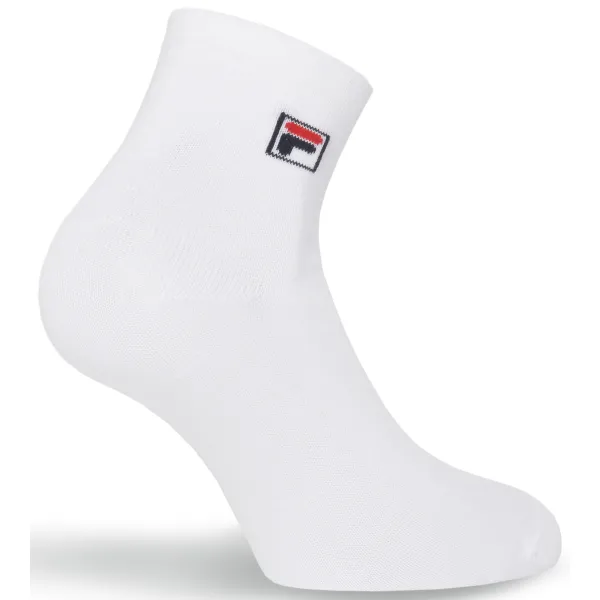  Zokni FILA QUARTER 3-PACK F9303 WHITE 