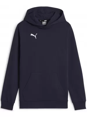 Baba pulóver PUMA TEAMGOAL CASUALS HOODY JR 658619_06 PUMA NAVY/PUMA WHITE