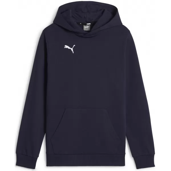  Baba pulóver PUMA TEAMGOAL CASUALS HOODY JR 658619_06 PUMA NAVY/PUMA WHITE 