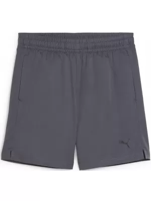 Rövidnadrág PUMA TAD ESS WOVEN SHORTS 526539_69 GALAKTIKUS SZÜRKE