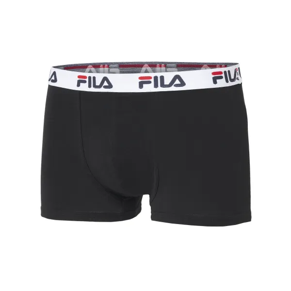  Férfi boxeralsó FILA MAN BOXER 2-PACK FU5016/2 BLACK 