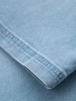 Férfi rövidnadrág OMBRE OM-SRDS-0192 VILÁGOSKÉK