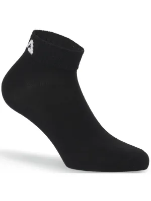 Zokni FILA QUARTER 3-PACK F9300 BLACK