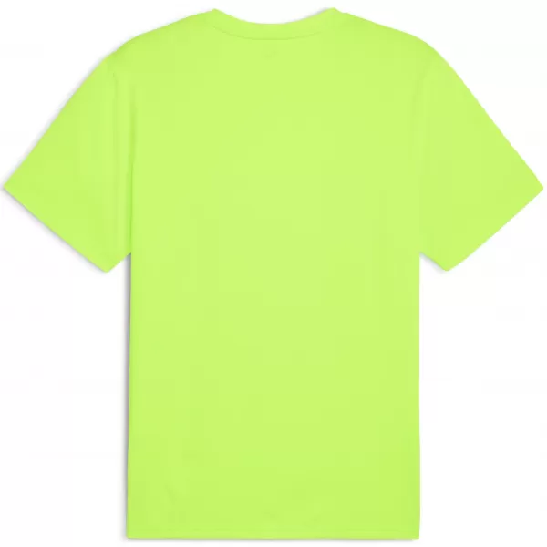  Ing PUMA M TAD ESS SOLID CAT TEE LC 525908_48 ZÖLD TÜKRÖZÉS 
