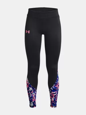 Lányok leggings UNDER ARMOUR CW NOVELTY LEGGING 1366078-002 FEKETE