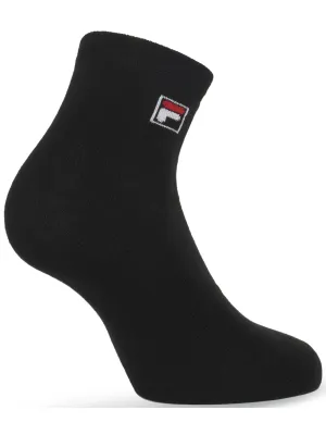 Zokni FILA QUARTER 3-PACK F9303 BLACK
