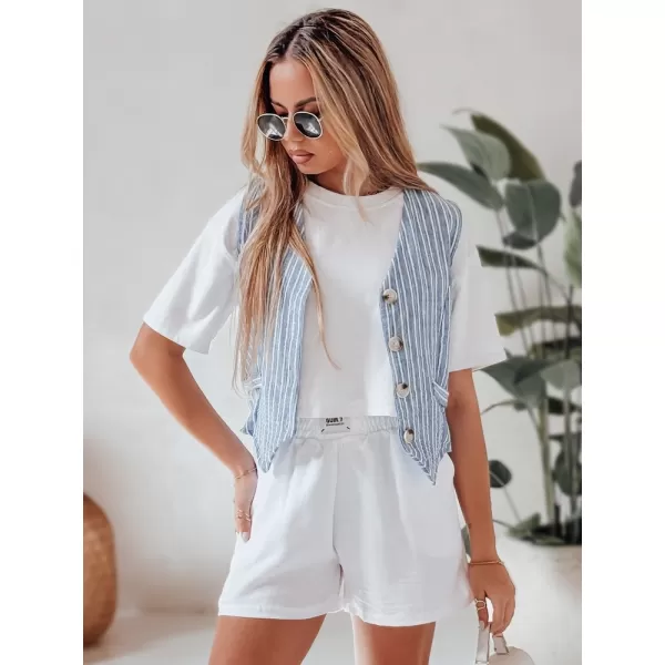  Hölgyek rövidnadrágja DSTREET OWN STYLE SY0456 FEHÉR 
