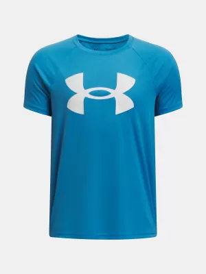 Fiú póló UNDER ARMOUR TECH BIG LOGO SS 1363283-453 KÉK