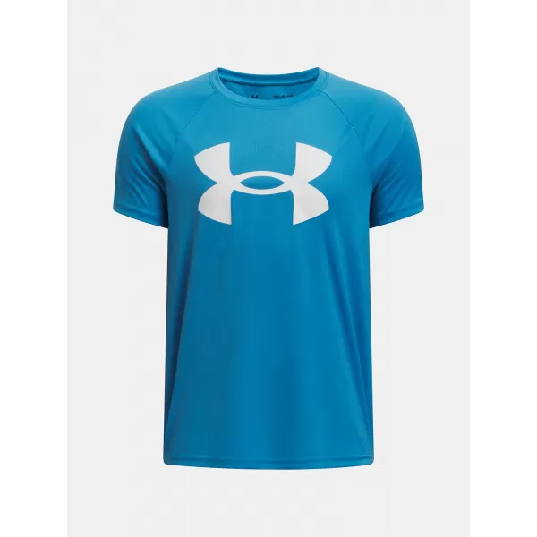 Fiú póló UNDER ARMOUR TECH BIG LOGO SS 1363283-453 KÉK 
