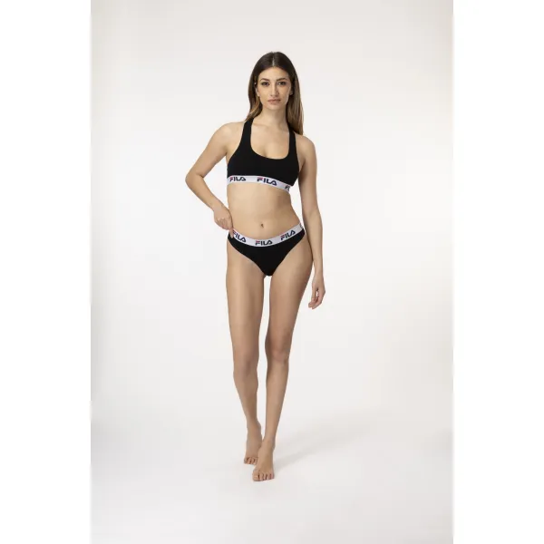  Női melltartó FILA WOMAN BRA FU6042 BLACK 