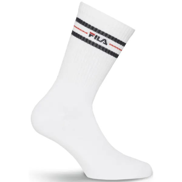  Férfi zokni FILA NORMAL 3-PACK F9092 WHITE 