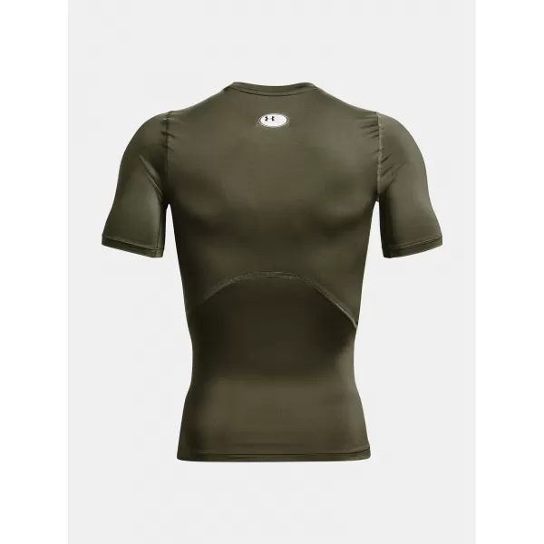  Férfi póló UNDER ARMOUR HG ARMOUR COMP SS 1361518-390 ZÖLD 