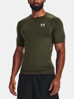 Férfi póló UNDER ARMOUR HG ARMOUR COMP SS 1361518-390 ZÖLD