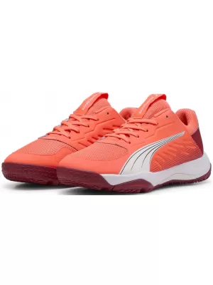 Bébi cipő PUMA ACCELERATE JR 108302_01 PIROS/FEHÉR/SÖTÉT BÍBOR/FEKETE
