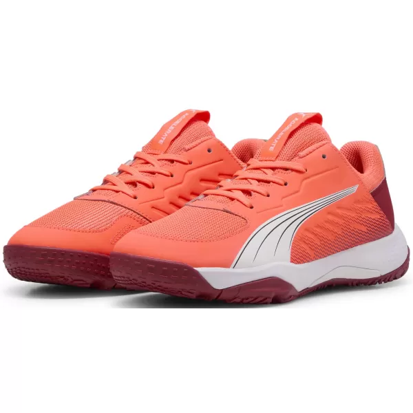  Bébi cipő PUMA ACCELERATE JR 108302_01 PIROS/FEHÉR/SÖTÉT BÍBOR/FEKETE 