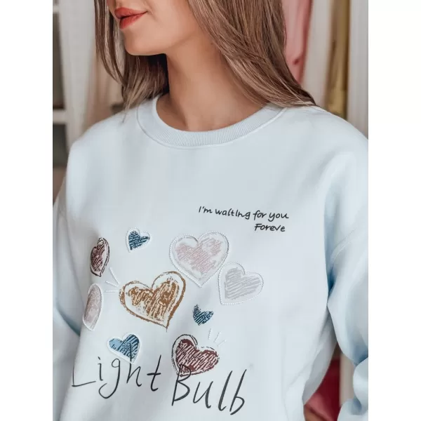  Női pulóver DSTREET PINKNOTE BY1502 KÉK 