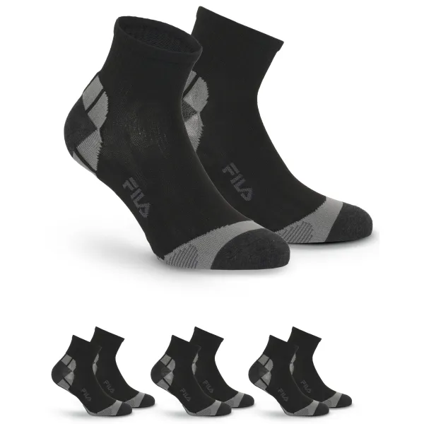  Zokni FILA MULTISPORT 3-PACK F1615 BLACK 