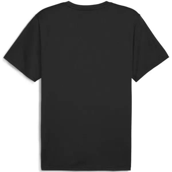  Férfi póló PUMA M TAD ESS SOLID CAT TEE CF 525921_01 PUMA FEKETE 