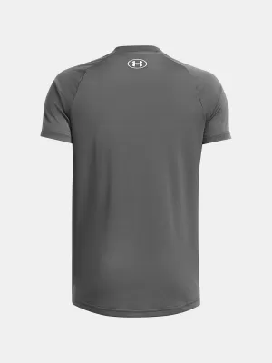 Fiú póló UNDER ARMOUR TECH 2.0 SS 1363284-025 SZÜRKE