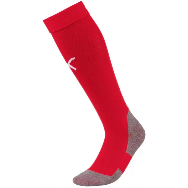  Futball zokni PUMA TEAM LIGA SOCKS CORE 703441_01 PUMA PIROS/PUMA FEHÉR 