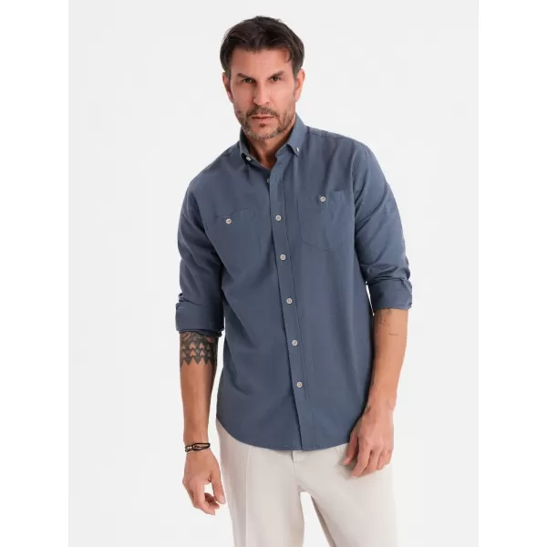  Ing OMBRE OM-SHCS-0134 KÉK 
