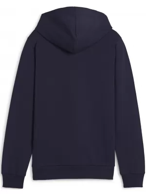 Baba pulóver PUMA TEAMGOAL CASUALS HOODY JR 658619_06 PUMA NAVY/PUMA WHITE