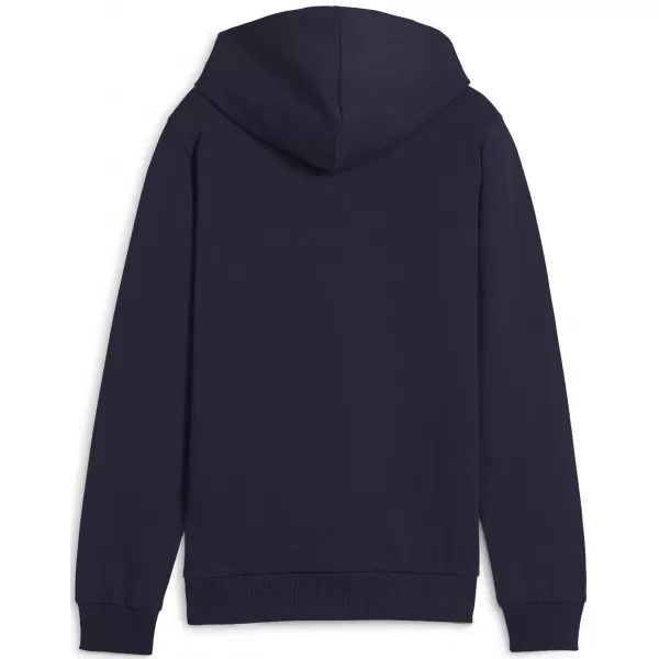  Baba pulóver PUMA TEAMGOAL CASUALS HOODY JR 658619_06 PUMA NAVY/PUMA WHITE 