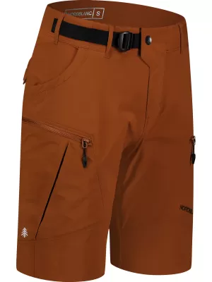 Férfi kültéri rövidnadrág norlangi csapadék NBSPM8192 Brown NordBlanc