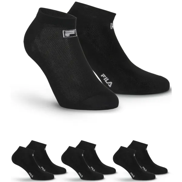  Zokni FILA INVISIBLE 3-PACK F1735 BLACK 