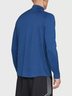Férfi póló UNDER ARMOUR TECH 1/2 ZIP 2.0 1328495-400 KÉK