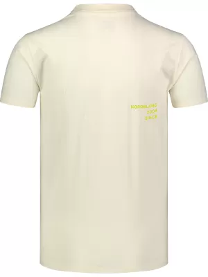 Férfi póló NORBLANC NBSMT8153 KRÉMFEHÉR Nordblanc