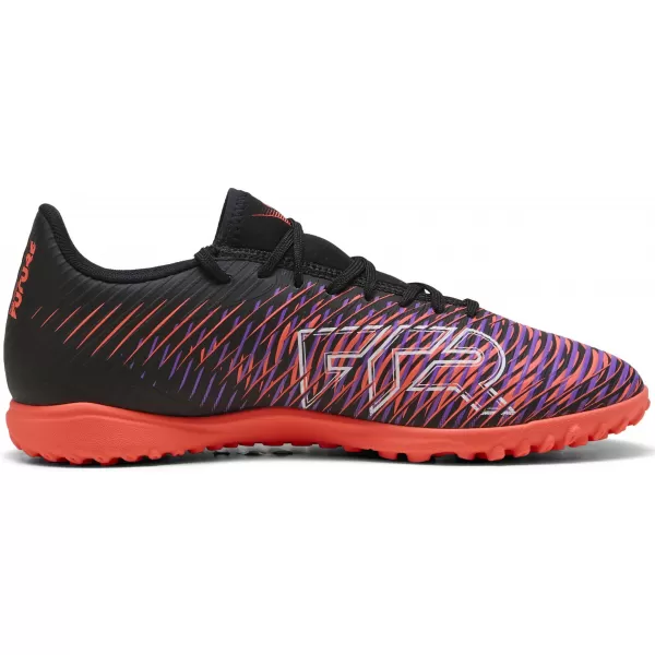  Csizma PUMA FUTURE 8 PLAY TT 108378_01 FEKETE/FEHÉR/IZZÓ PIROS 