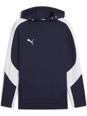 Férfi pulóver PUMA TEAMEVOSTRIPE HOODY 659954_06 PUMA HADITENGERÉSZET/PUMA EZÜST