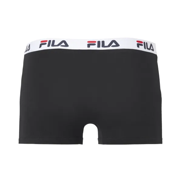  Férfi boxeralsó FILA MAN BOXER 2-PACK FU5016/2 BLACK 