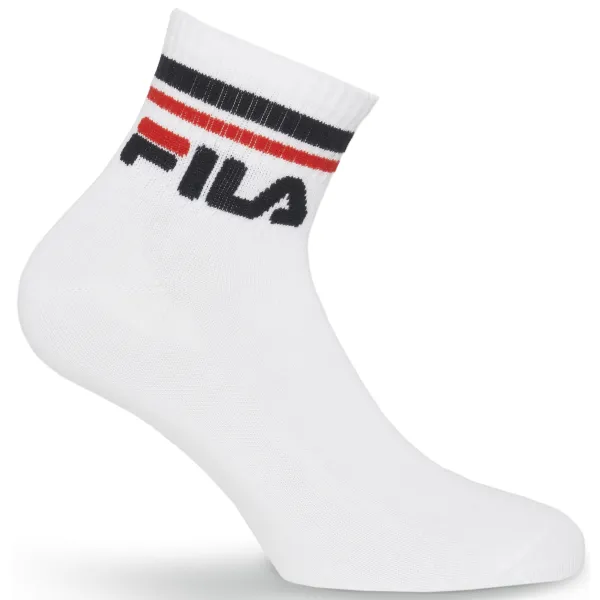 Zokni FILA QUARTER 3-PACK F9398 WHITE 