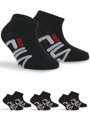Zokni FILA INVISIBLE JUNIOR 3-PACK F8199/3 BLACK