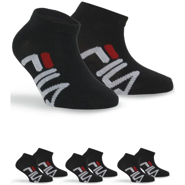  Zokni FILA INVISIBLE JUNIOR 3-PACK F8199/3 BLACK 