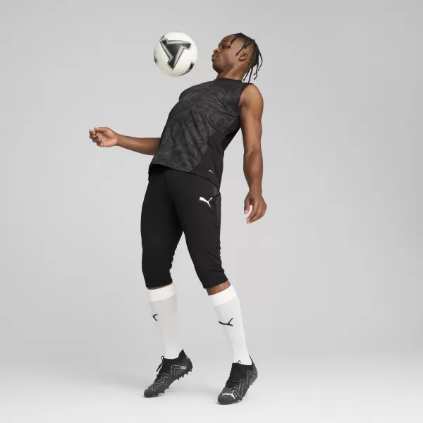  Nadrág PUMA TEAMCUP TRAINING 3/4 PANTS 659201_03 PUMA FEKETE/PUMA EZÜST 