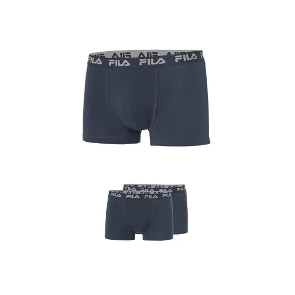 Férfi boxeralsó FILA MAN BOXER 2-PACK FU5004/2 NAVY 