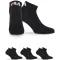 Zokni FILA QUARTER 3-PACK F9300 BLACK