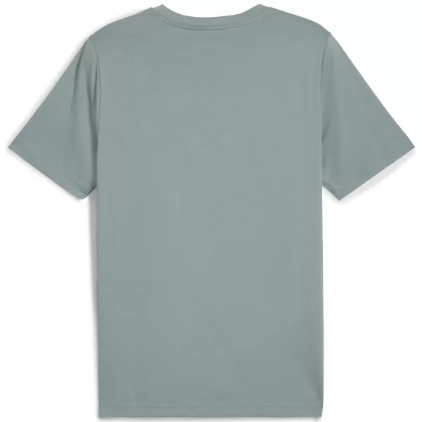  Férfi póló PUMA GRAPHICS BOX TEE 684827_30 ZÖLD HOLD 