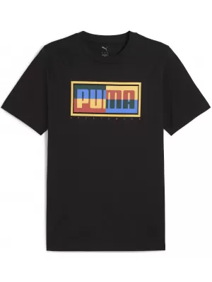 Férfi póló PUMA GRAPHICS BOX TEE 684827_01 PUMA FEKETE