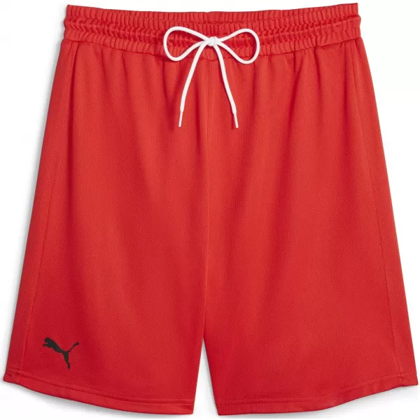  Rövidnadrág PUMA HOOPS TEAM PRACTICE SHORT 676641_03 PUMA PIROS 