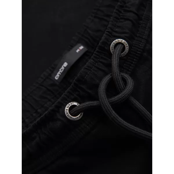  Férfi rövidnadrág OMBRE OM-SRCG-0190 FEKETE 