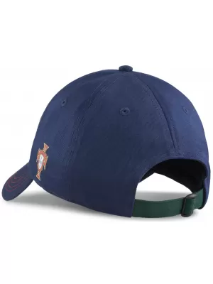 Sapka PUMA FPF FAN CAP 025952_04 PERZSA KÉK/NAPSÜTÉSES SÁRGA