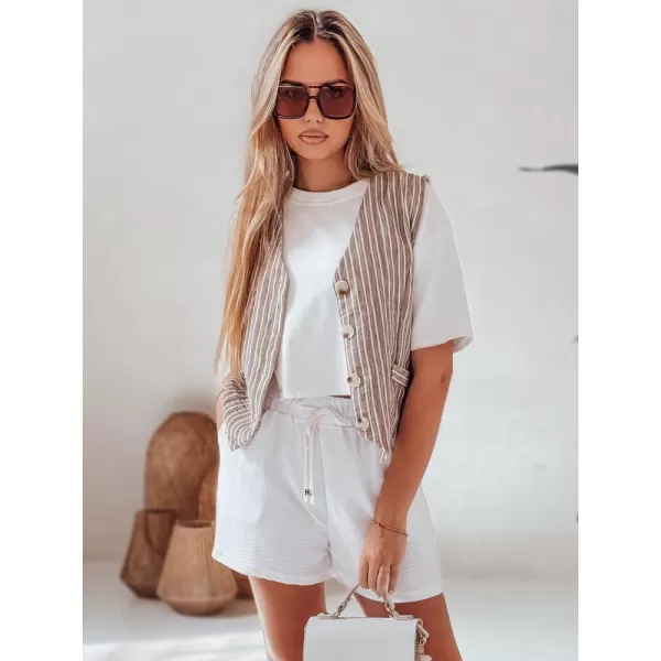  Hölgyek rövidnadrágja DSTREET HOT VIBE SY0444 FEHÉR 